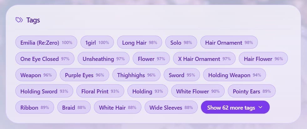 Clickable Tags